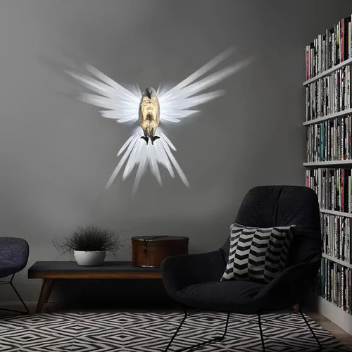 LED Dyreprojeksjonsvegglampe Luvikno