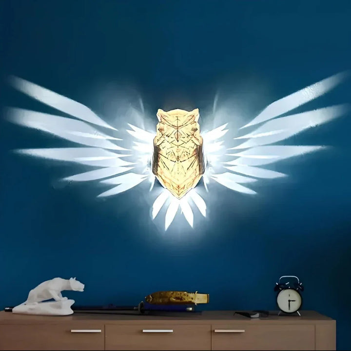 LED Dyreprojeksjonsvegglampe Luvikno