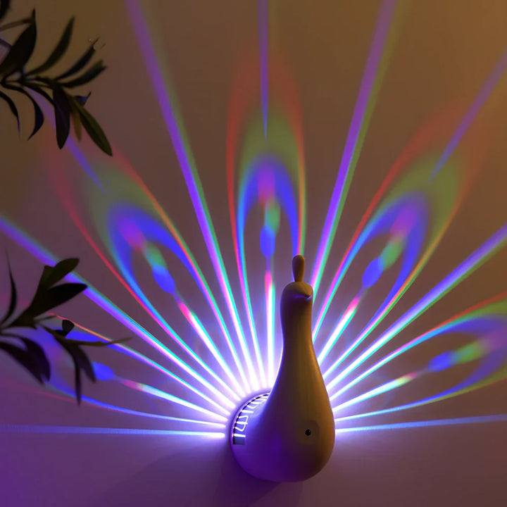LED Dyreprojeksjonsvegglampe Luvikno