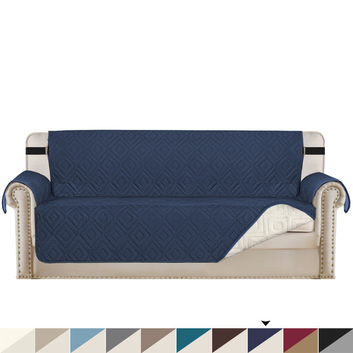 Quilted Sofa Cover Pet Protector Throw Waterproof Sofa Slip Covers 1/2/3 Settee Luvikno