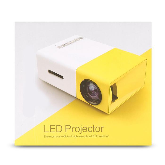Original HD Bærbar Lomme-projektor Mini Liten Kompakt | Luvikno