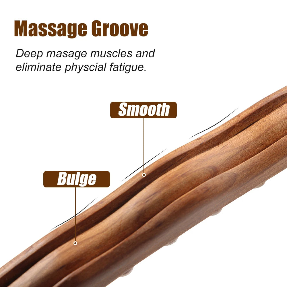 TheraWood - Luxe Gua Sha Massasjestav Luvikno