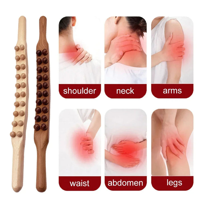 TheraWood - Luxe Gua Sha Massasjestav Luvikno