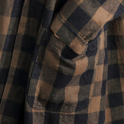 Luvik | Sukat ja pitkät hihat suklaan kuvioilla suurempi koko korkeavyötäröiset takit