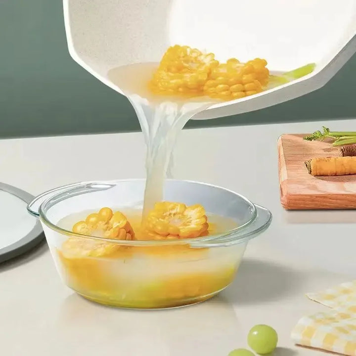Non Stick Oktagonal Wok Stekepanne med Lokk Kokegryte | Luvikno