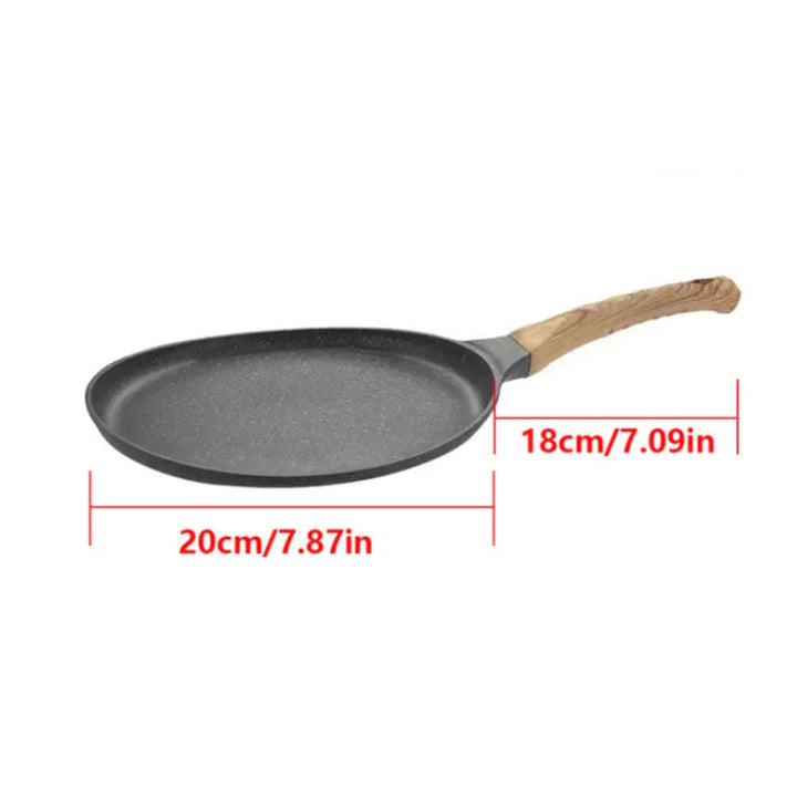 Non Stick Omelett Eggpannekjøkken Induksjon Gass Komfyr | Luvikno