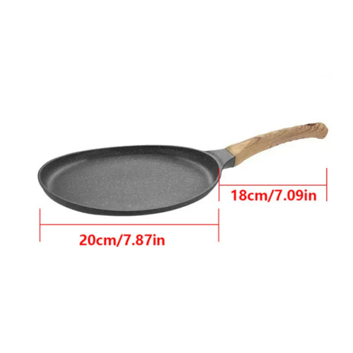 Non Stick Omelett Eggpannekjøkken Induksjon Gass Komfyr | Luvikno