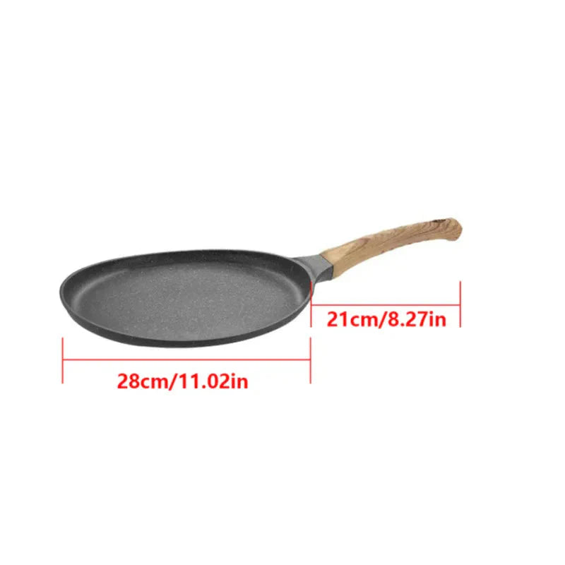 Non Stick Omelett Eggpannekjøkken Induksjon Gass Komfyr | Luvikno