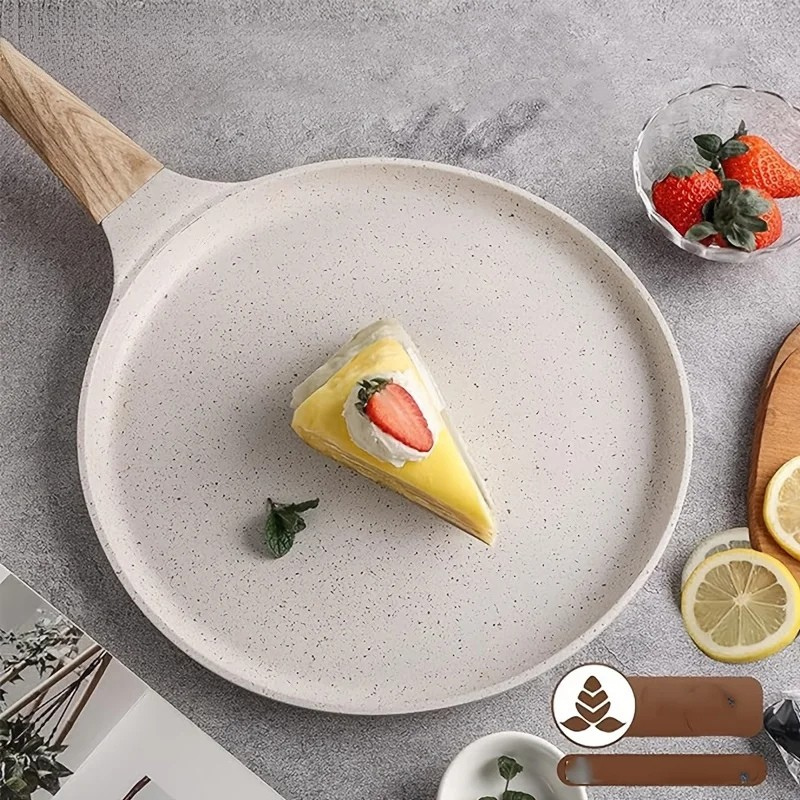 Non-Stick Pannekakepanne Keramisk Belagt Kjøkken Stekepanne Tortillapanne | Luvikno