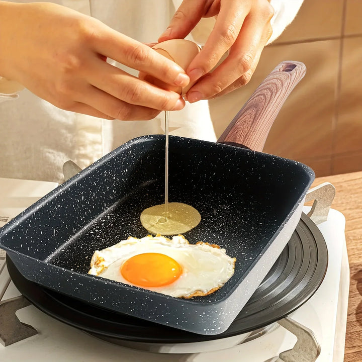 Non Stick Firkantet Stekepanne Matlaging Egg Rull Kjøkkenutstyr | Luvikno