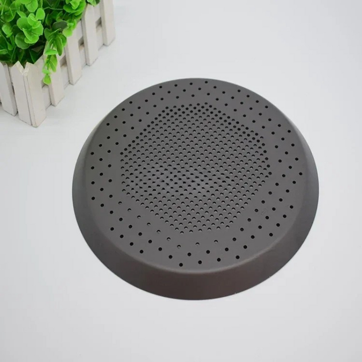 Nonstick Pizza Bakeform Brett Plateholder Pizza Skjermpanne Metallnett | Luvikno