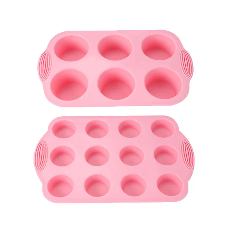 Non-stick silikon bakeverktøy kake muffin brød baking former tilbehør | Luvikno