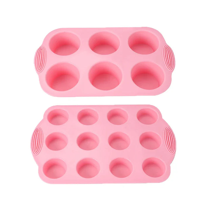 Non-stick silikon bakeverktøy kake muffin brød baking former tilbehør | Luvikno