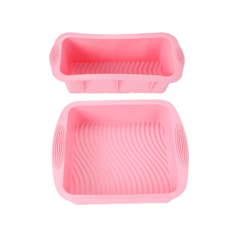 Non-stick silikon bakeverktøy kake muffin brød baking former tilbehør | Luvikno