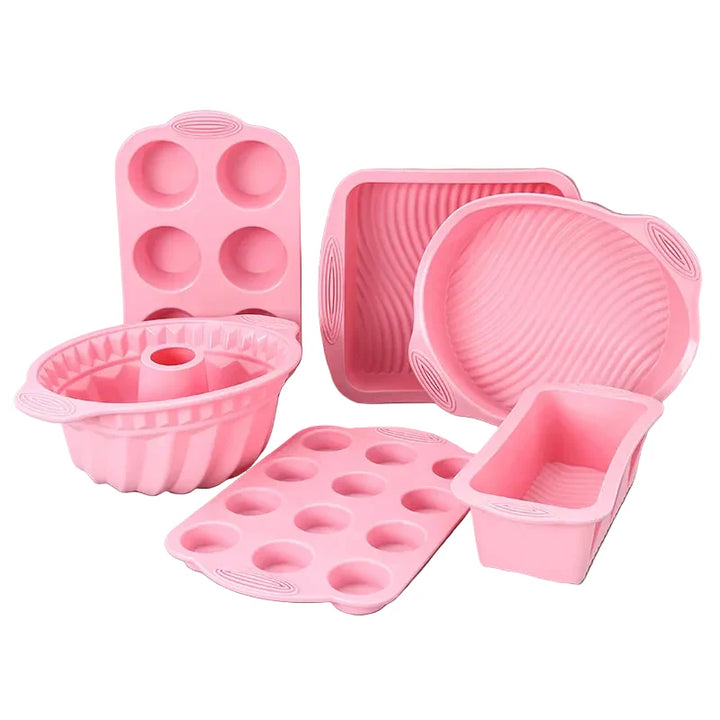 Non-stick silikon bakeverktøy kake muffin brød baking former tilbehør | Luvikno