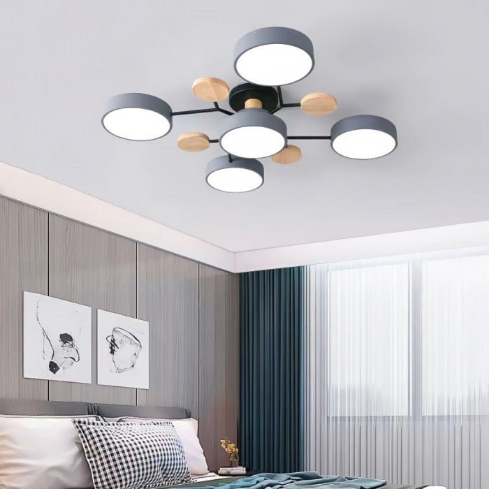 Grenerte LED Taklampe - NordicGlow | Luvikno