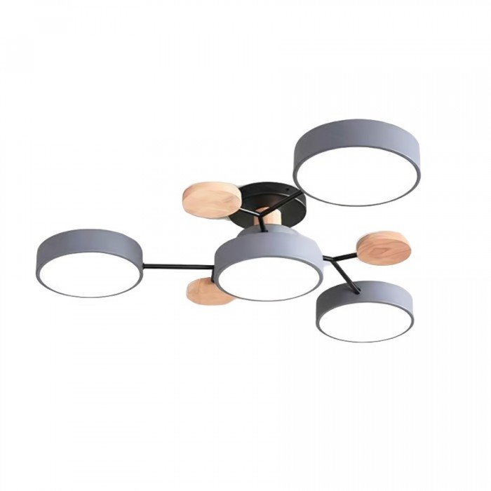 Grenerte LED Taklampe - NordicGlow | Luvikno