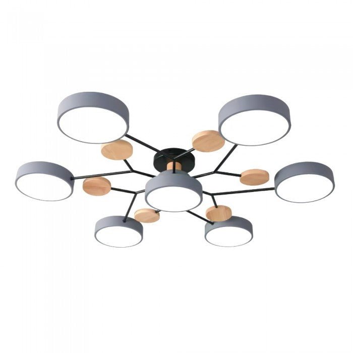 Grenerte LED Taklampe - NordicGlow | Luvikno
