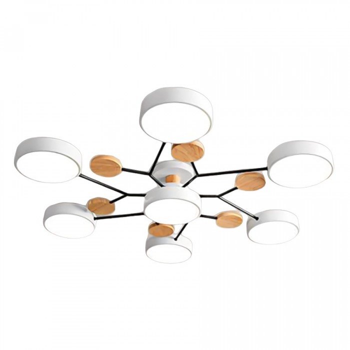 Grenerte LED Taklampe - NordicGlow | Luvikno