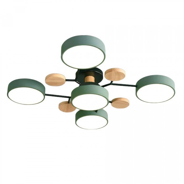 Grenerte LED Taklampe - NordicGlow | Luvikno