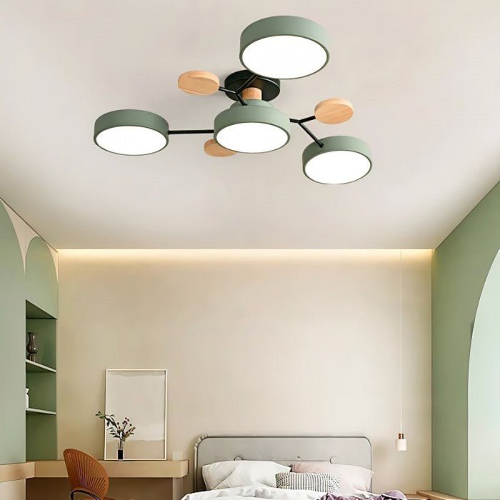 Grenerte LED Taklampe - NordicGlow | Luvikno
