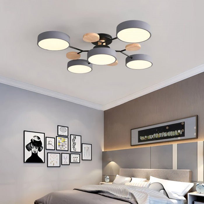 Grenerte LED Taklampe - NordicGlow | Luvikno