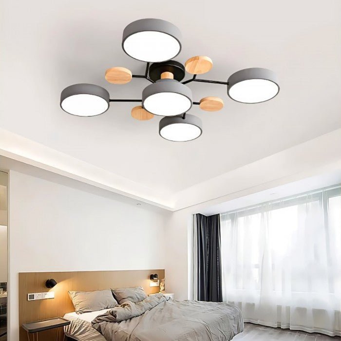 Grenerte LED Taklampe - NordicGlow | Luvikno