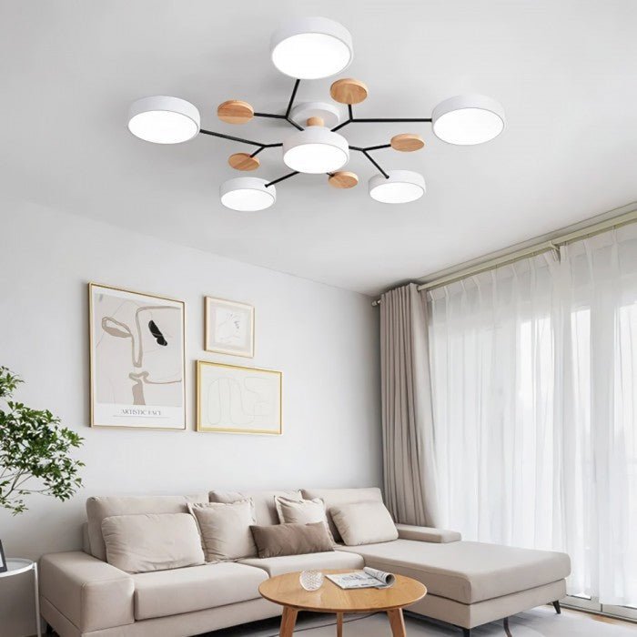Grenerte LED Taklampe - NordicGlow | Luvikno
