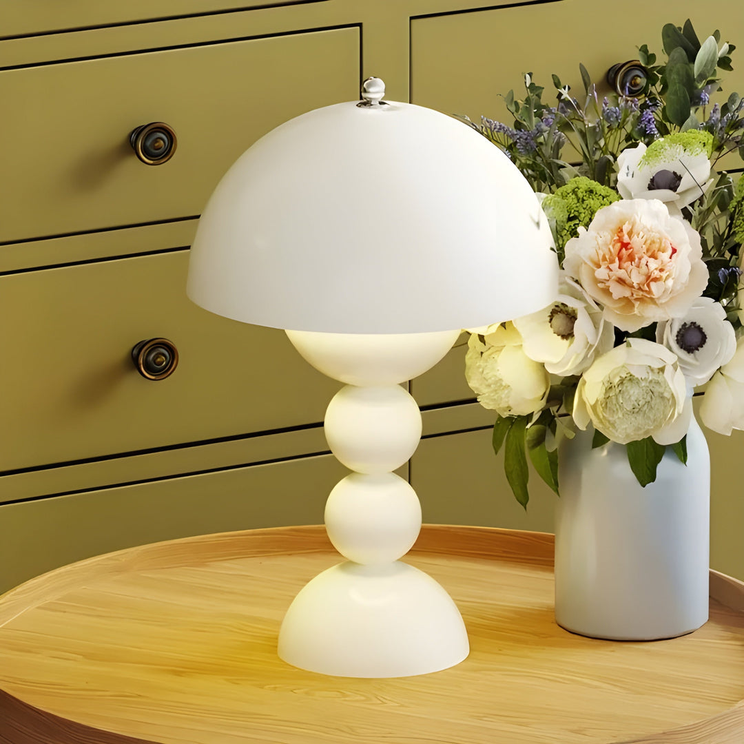 Skandinavisk Design Bordlampe - FloraGlow | Luvikno