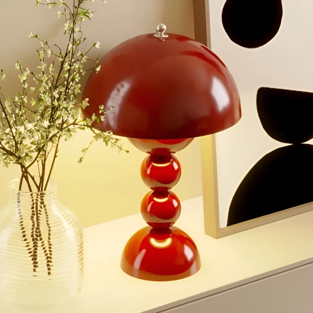 Luvikno | Norlumi Skandinavisk LED Bordlampe | Dimmable | Hvit ABS Hus | 0–5W | 36V DC | Blomsterinspirert Design
