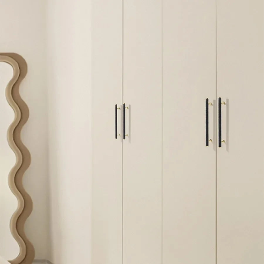 Nordisk Lærret Kjøkkenhåndtak Skuffetrekk til Garderobe og Møbler | Luvikno