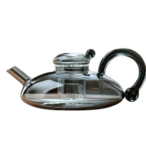 Nordic Style Varmebestandig Glass Tehkanne med Infuser Teapot Set | Luvikno
