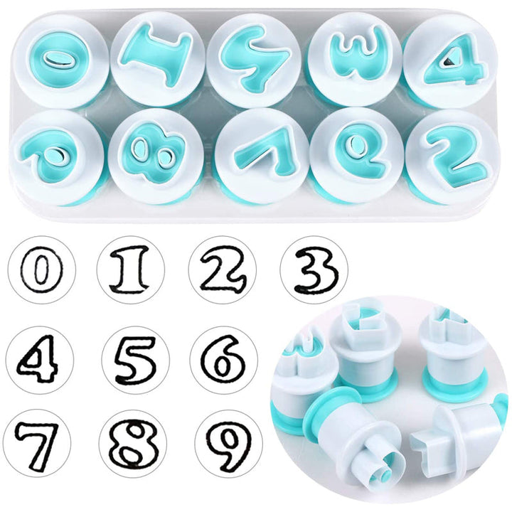 Alphabet Fondant Plunger Cutter | Luvikno