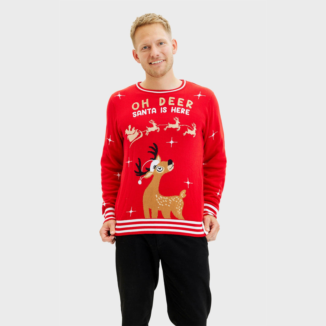 Luvik | Oh Deer Sweatshirt - Herr