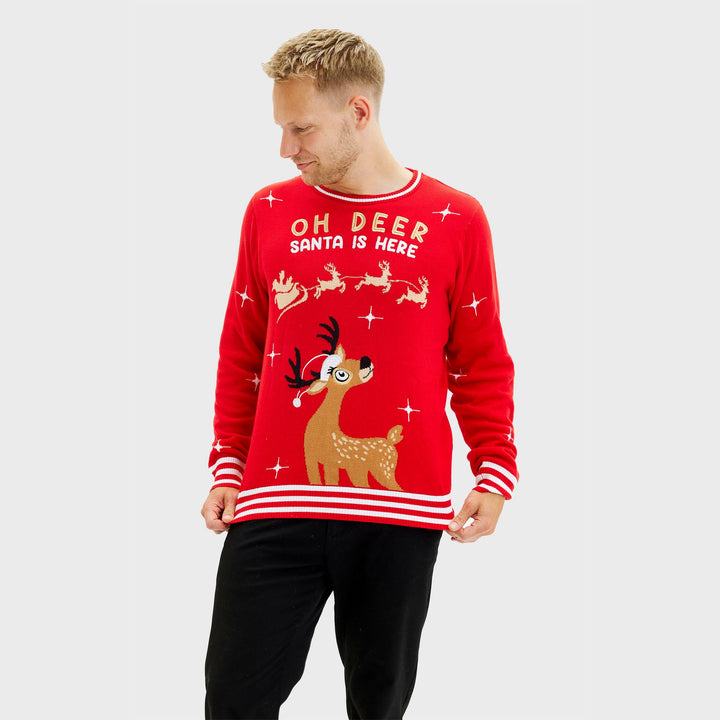 Luvik | Oh Deer Sweatshirt - Herr