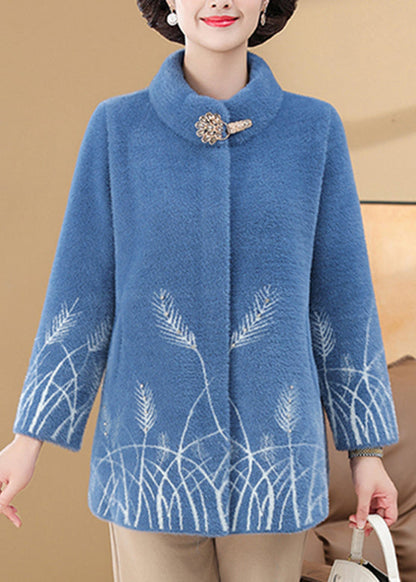 Luvik | Sinisiä painettujapaketteja Vakosamettimanteleita