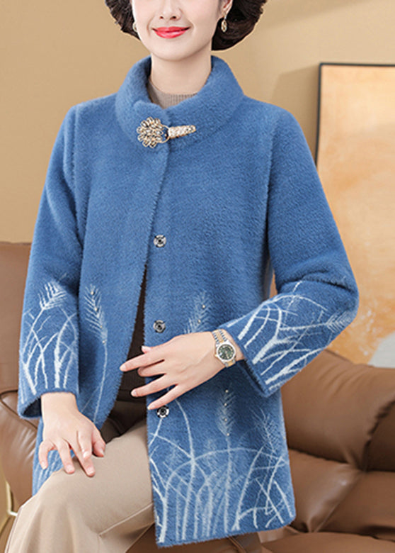 Luvik | Sinisiä painettujapaketteja Vakosamettimanteleita