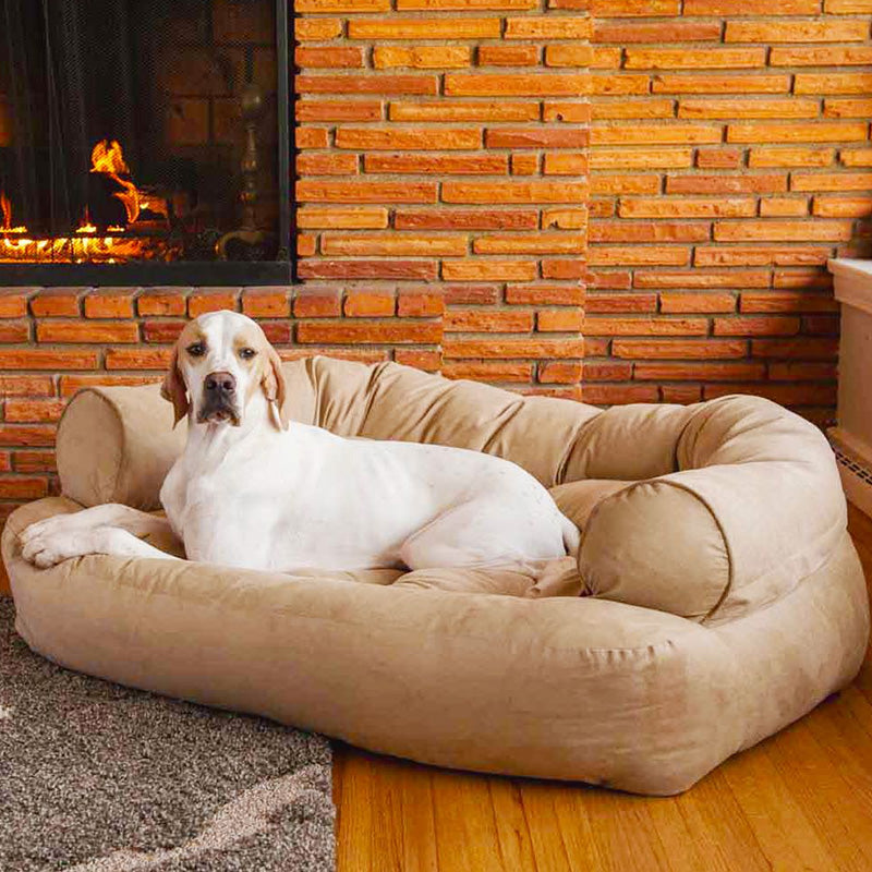 Ortopedisk hundesofa med myk fylling - CalmPaw Sofa Luvikno