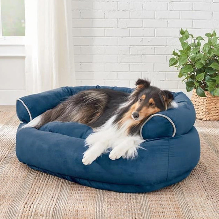 Ortopedisk hundesofa med myk fylling - CalmPaw Sofa Luvikno