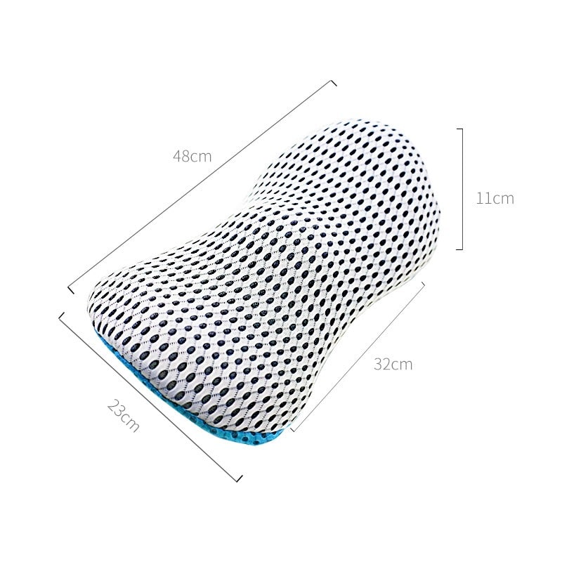 Luvikno | SpineRest Ortopedisk Lumbalpute | Ergonomisk Ryggstøtte for Kontor, Bil & Hjem | Avtagbart Trekk