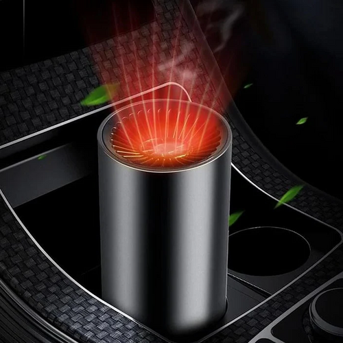 Luvikno | CupHeat 12V Bilvarmer og Avisner – Kompakt 360° Varmevifte