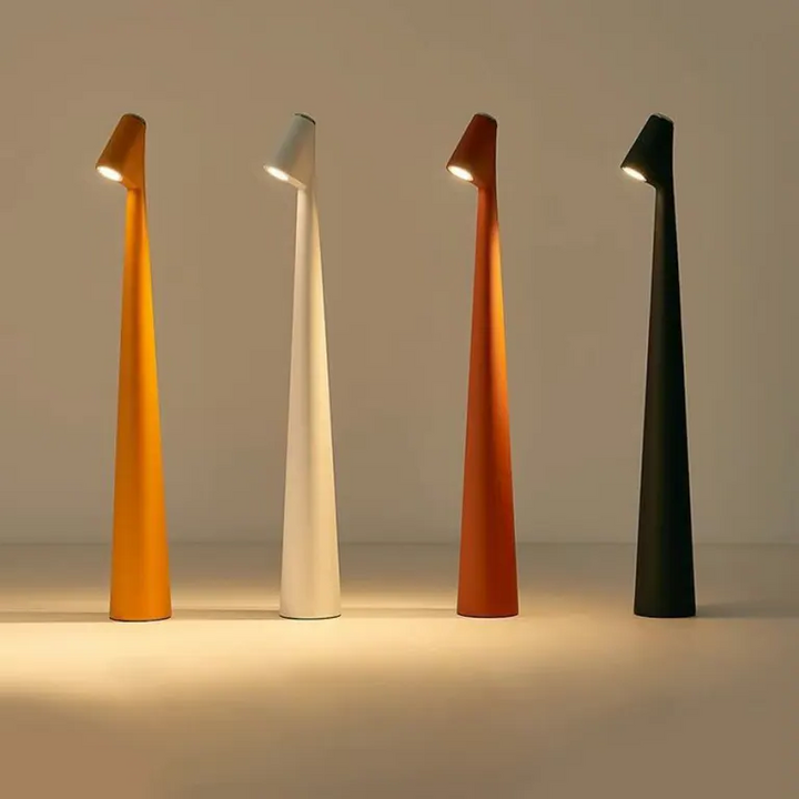 Nordisk minimalistisk design stemningslys | Trådløs | LED | Leselampe | Spisebordlampe Luvikno