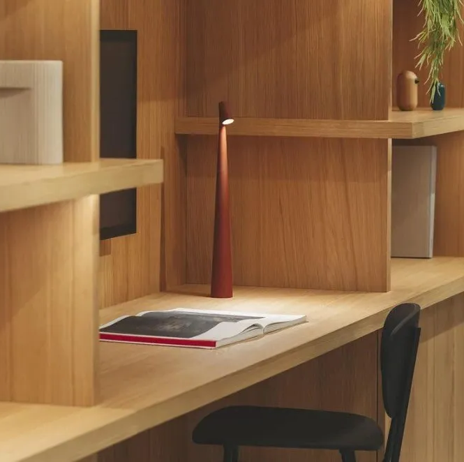 Nordisk minimalistisk design stemningslys | Trådløs | LED | Leselampe | Spisebordlampe Luvikno