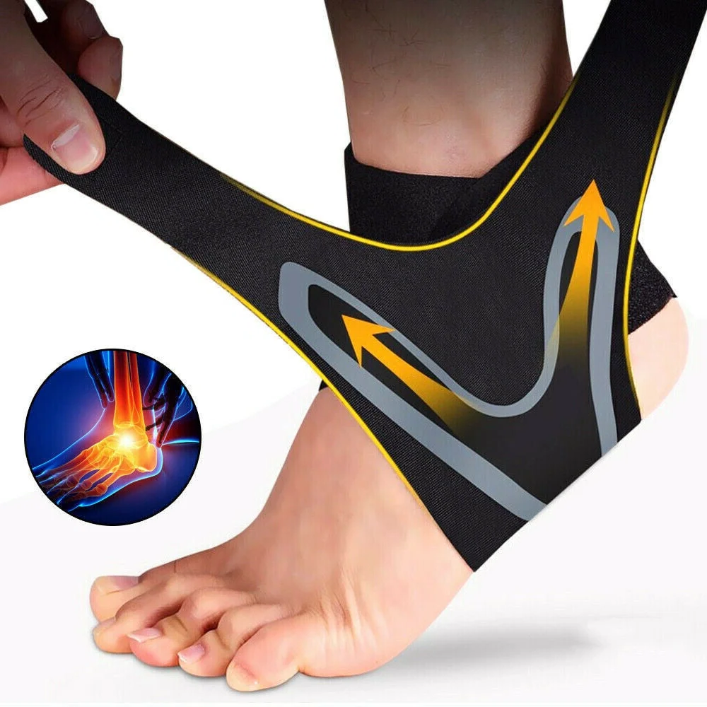 Luvikno | Plantar Ankelen X Wrap Støtte Kompresjons Sokker