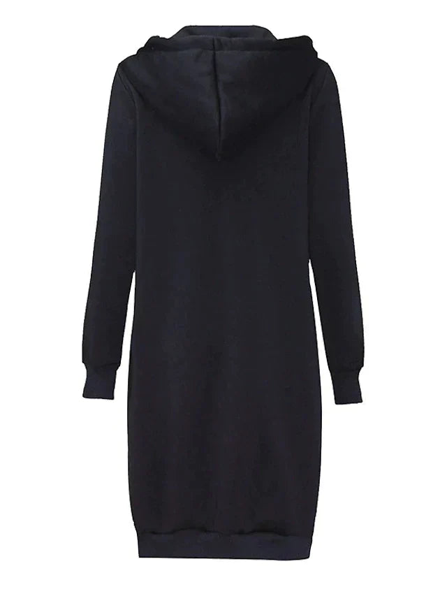 Luvik | Zip-Up Hoodie knelengde