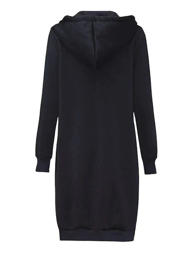 Luvik | Zip-Up Hoodie knelengde
