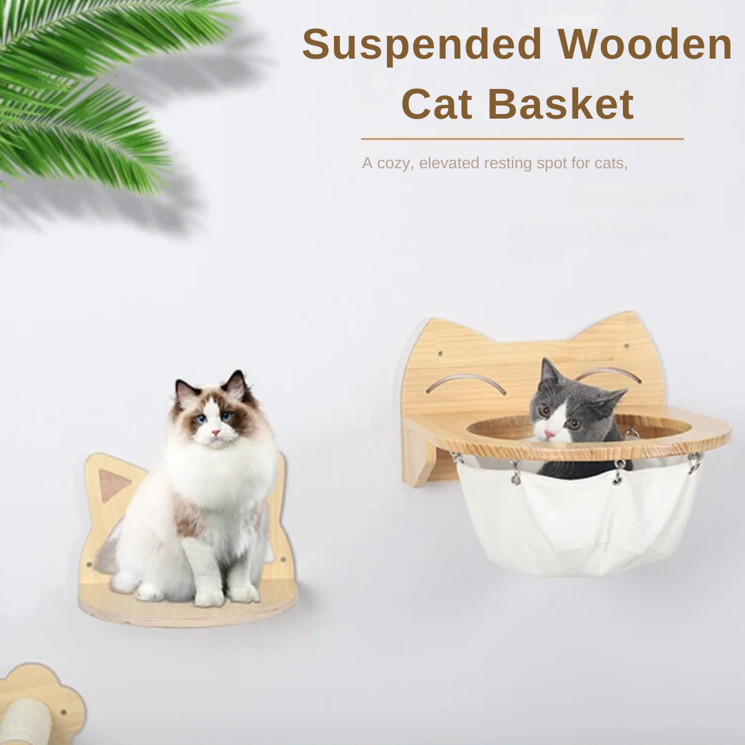 Hengende tre katt kurv Luvikno