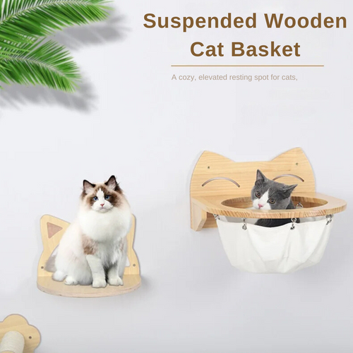 Hengende tre katt kurv Luvikno