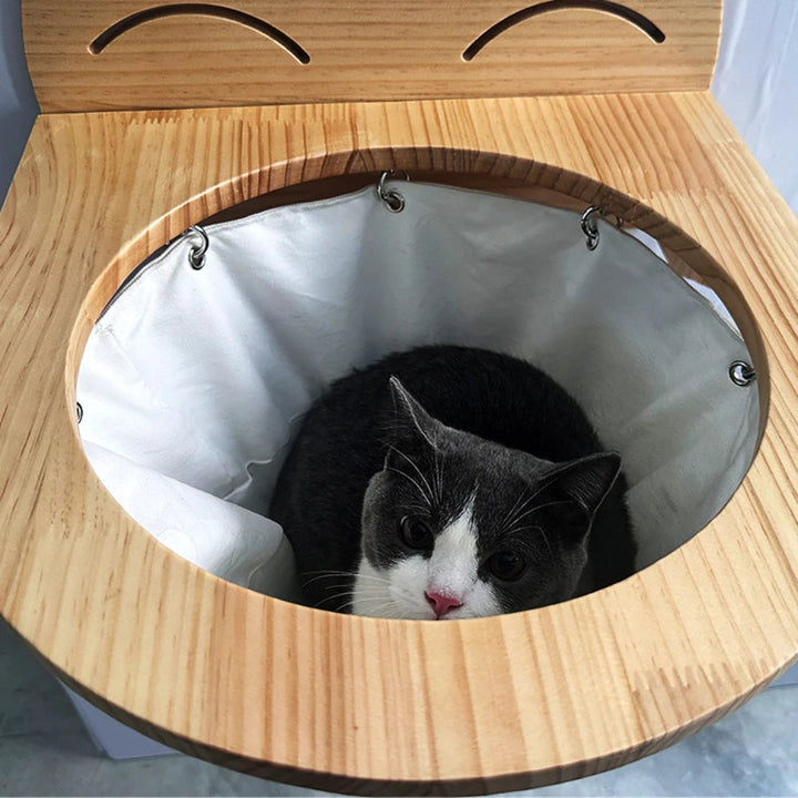 Hengende tre katt kurv Luvikno