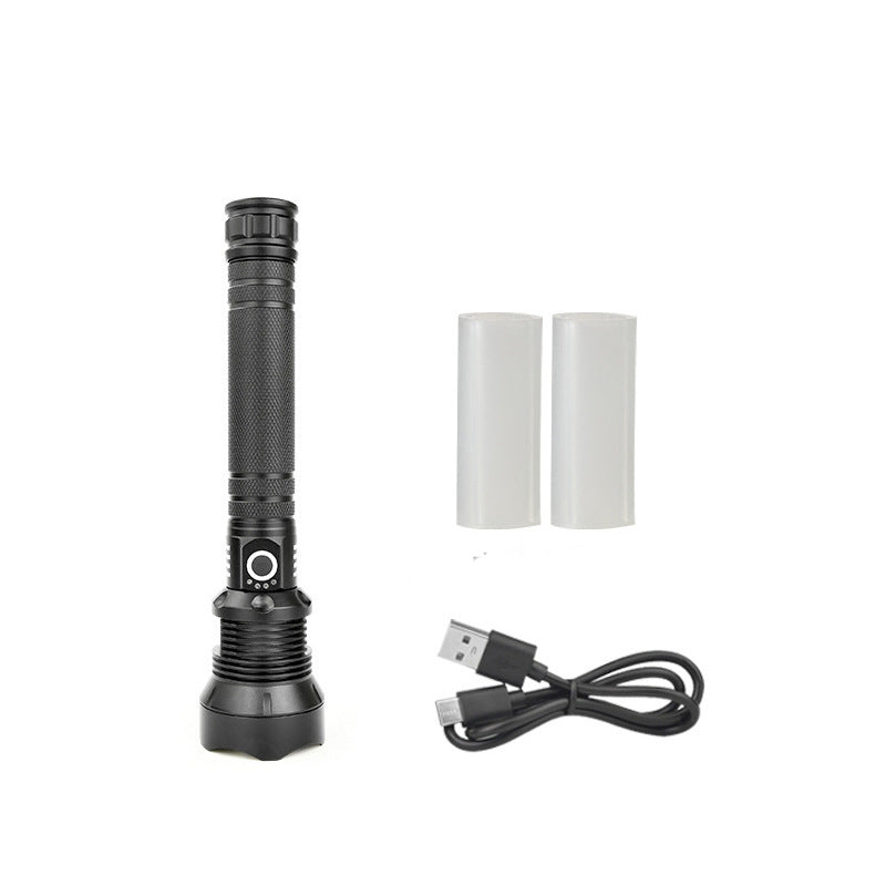 Taktisk oppladbar laser LED lommelykt | luvikno
